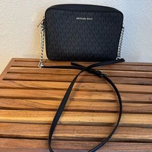 Michael Kors Black Leather Bag